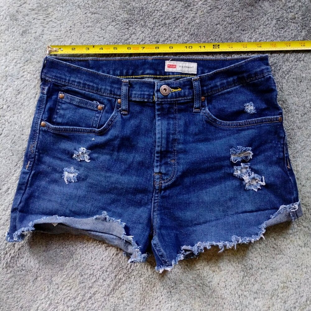 Wrangler Distressed Jean Shorts